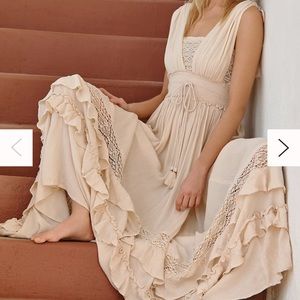 Free people Santa Maria maxi dress - VGUC